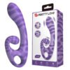 Prettylove Two Color Silicone G-Spot Vibrator BW-500093