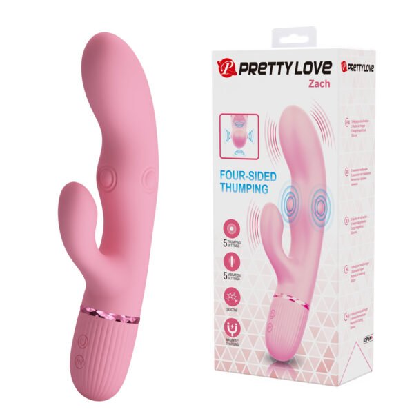Prettylove Four-Sided Thumping Rabbit Vibrator BW-500106