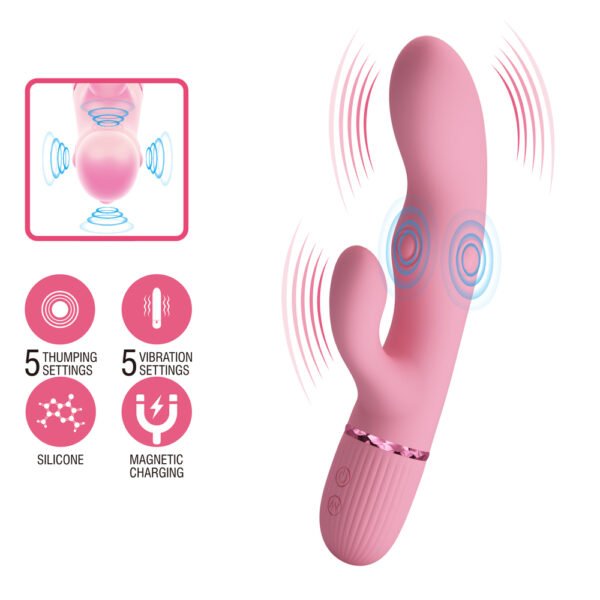 Four-Sided Thumping Rabbit Vibrator