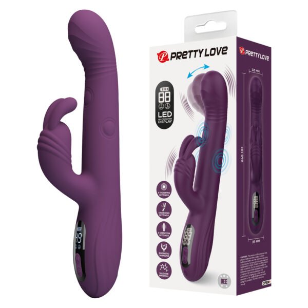 Prettylove Four Sided Thumping Rabbit Vibrator BW-500112