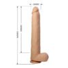 14.2" Realistic Dildo BW-008162
