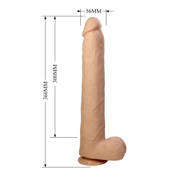 14.2" Realistic Dildo BW-008162