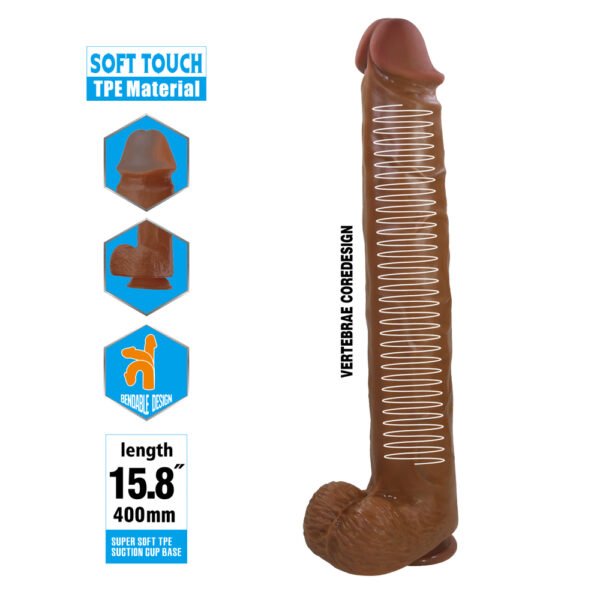 15.8" Realistic Dildo BW-008163