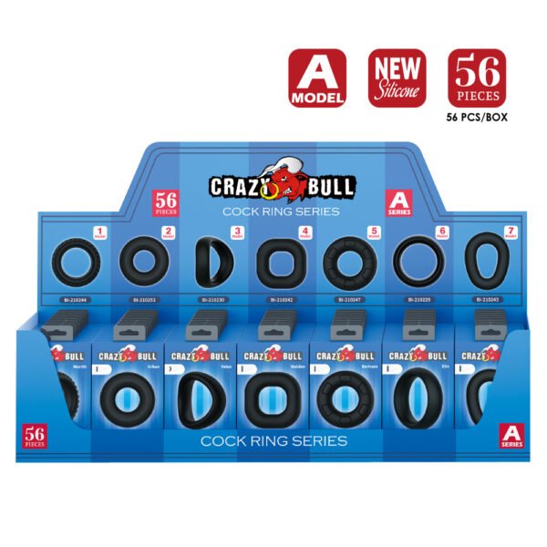 Crazybull Silicone Cock Ring Series