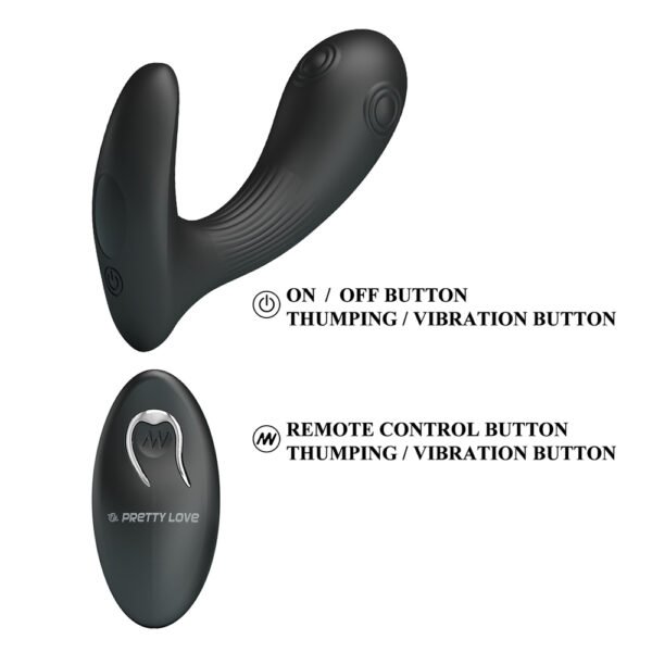 Wireless Thumping Prostate Vibrator