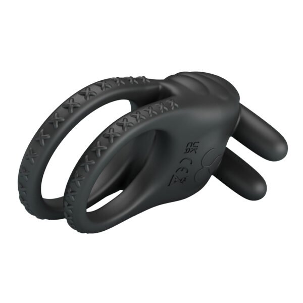 Dual Cock Ring Hemmed in "X"