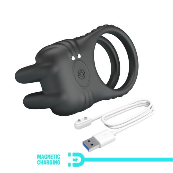 Dual Cock Ring Hemmed in "X"