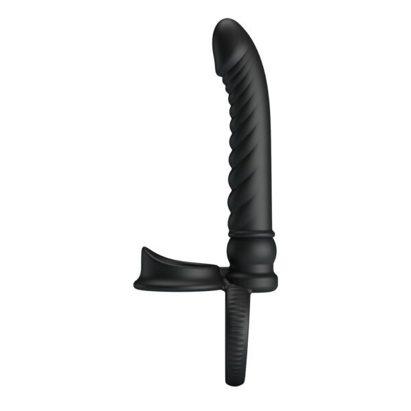 Vibrating Anal Plug Cock Ring