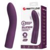 Prettylove Tight Striped G-Spot Vibrator BI-300113-2