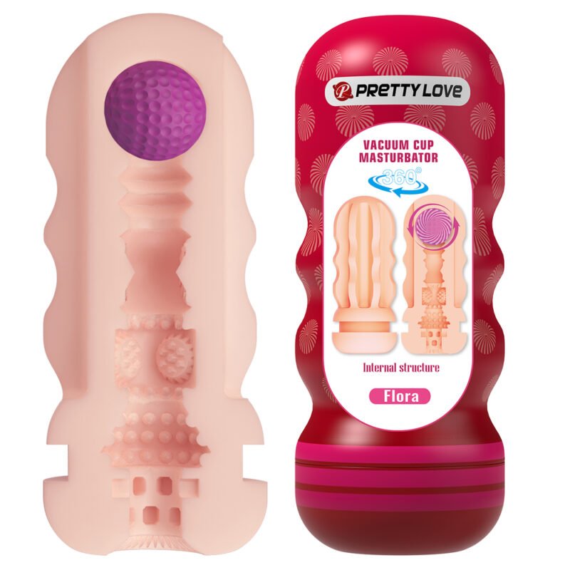 Prettylove Ball Inside Masturbation Sleeve BM-00900T106-2