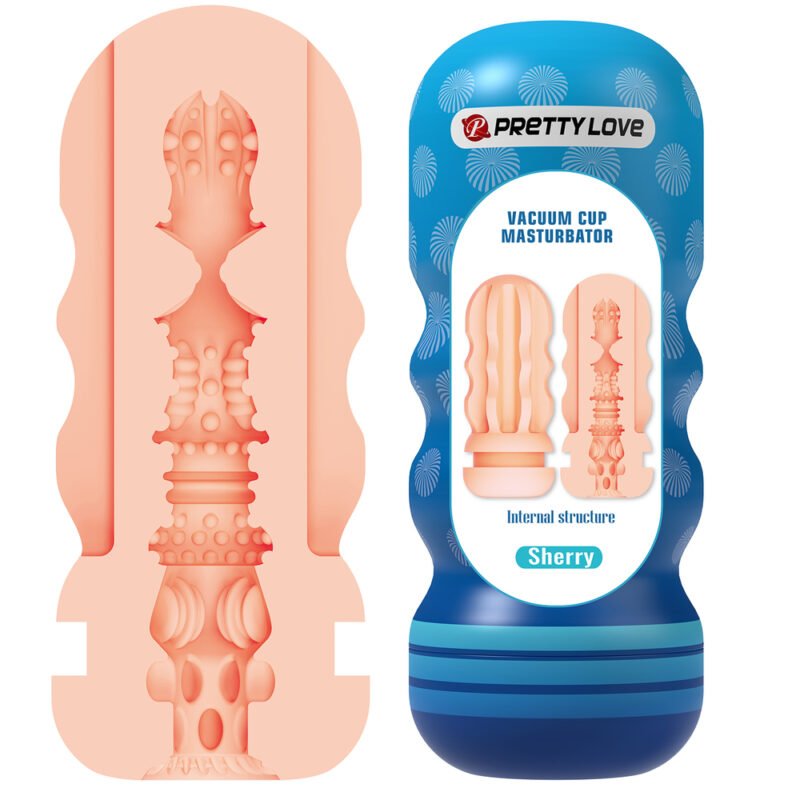 Prettylove Textured Male Masturbation Sleeve BM-00900T106-3