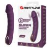 Prettylove Textured Dildo G-Spot Vibe BP-W00007-2 Vibrating Dildo