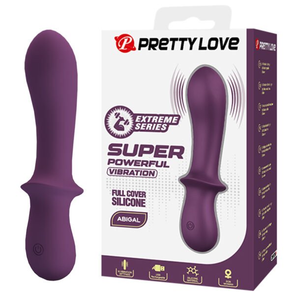 Prettylove Silicone Fluid Curve G-Spot Vibrator BW-500054-2