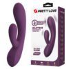 Prettylove Bendable Smooth Rabbit Virbator BW-500055 Jack Vibe