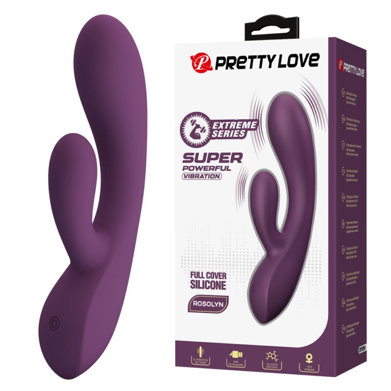 BW-500055 Prettylove Bendable Smooth Rabbit Virbator BW-500055 Jack Vibe