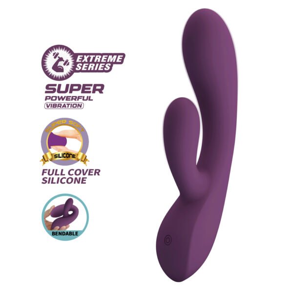Bendable Smooth Rabbit Virbator