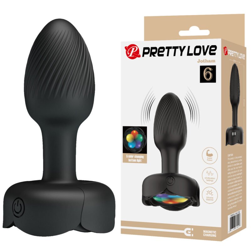Prettylove Underglow Light Anal Vibrator BI-040252