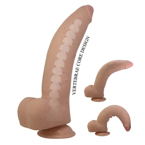 10.2" Sliding Skin Realistic Dildo