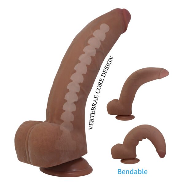 10.2" Sliding Skin Realistic Dildo