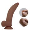 7.9" Sliding Skin Realistic Dildo